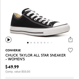 Converse Chuck Taylor All Star Women’s Sneakers 10